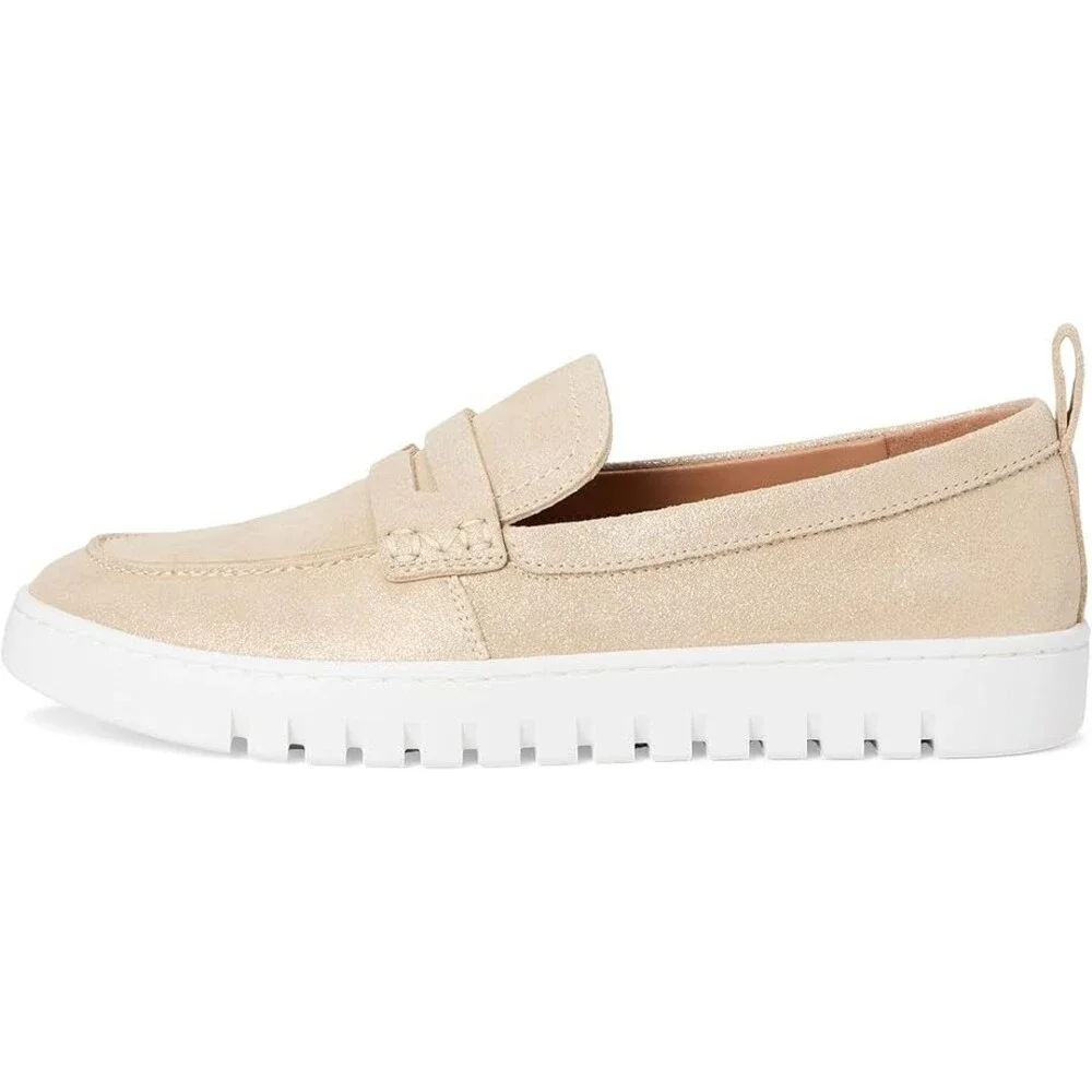 Vionic Uptown I6609L4701 Loafer Women's US 5 Beige Leather Casual Shoes HAWK2133